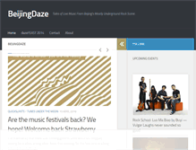 Tablet Screenshot of beijingdaze.com